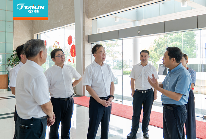 杭州市富阳区委书记王牮一行走访调研泰林医学工程